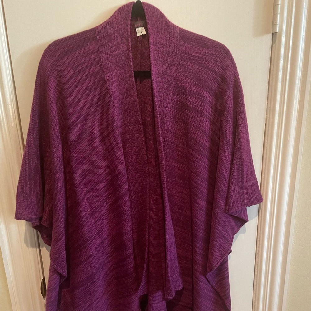 Purple wrap by ECHO, for a little coverage as the temps drop